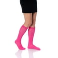 thumbnail image 4 of Women's 6-Pack Knee High Socks - Combed Cotton Blend, Over The Calf (20"), Fits US 9-11, 4 of 6