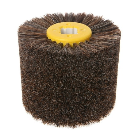 

【Ready Stock】 Deburring Horsehair Round Brush for Head Polishing Grinding Buffing Wheel Woodwo
