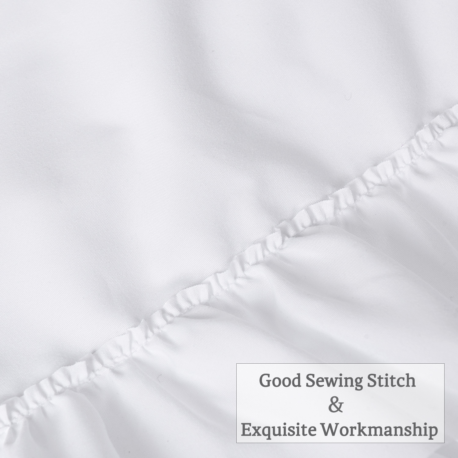 Set of 2 Classic Ruffle Decorative Pillow Shams