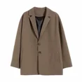 thumbnail image 3 of Chaqueta de talla grande para hombre, trajes y blazers de talla grande para hombre, abrigos de fiesta de un solo pecho, ropa de moda de primavera 2024, ropa masculina, 3 of 5