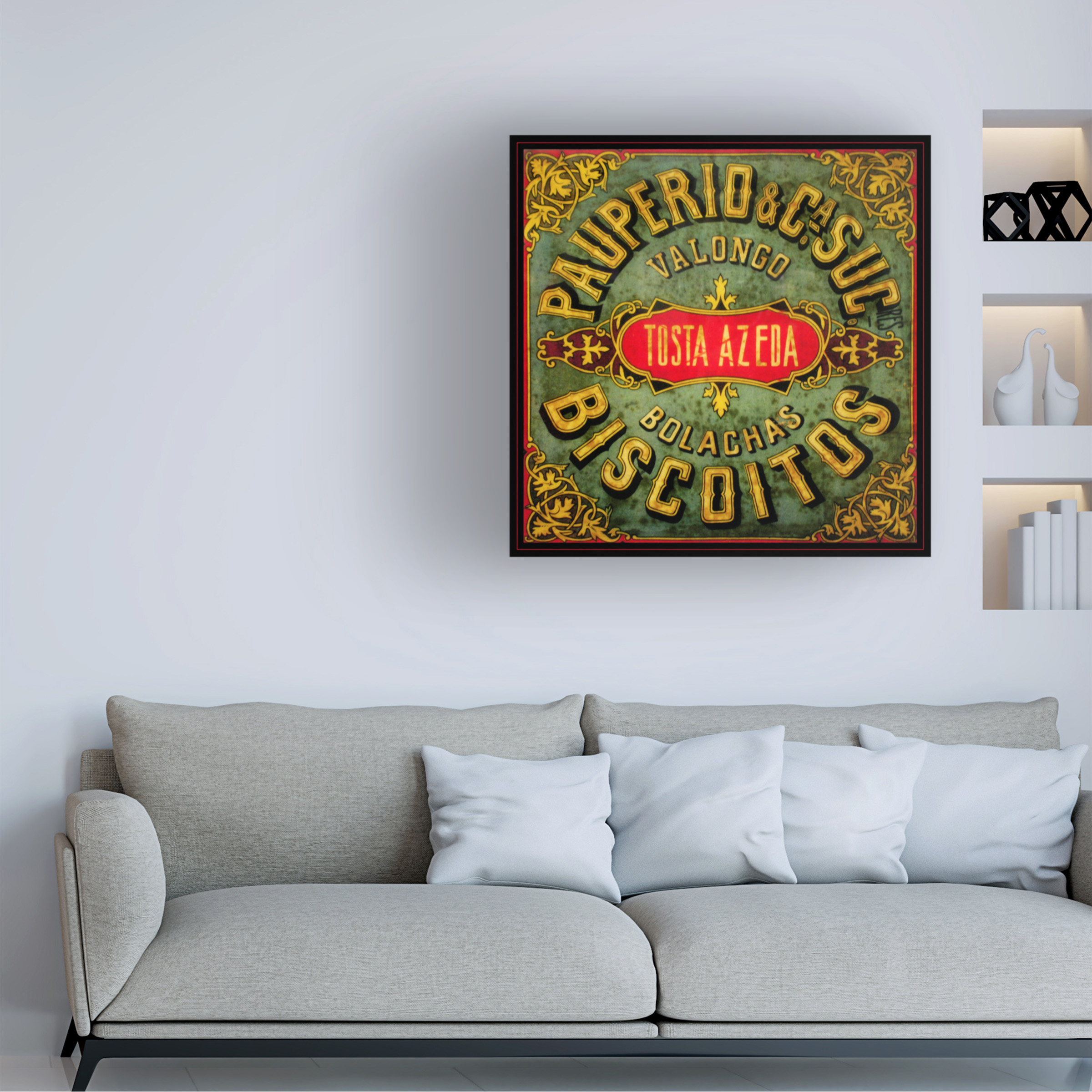 Vintage Lavoie 'Ads-0088' Canvas Art