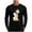 Black, variant on YOIAVAIOY Ghost Print T Shirts for Men Halloween Graphic Tee Shirts Long Sleeve Crew Neck Casual Holiday Pullover Tops Black M