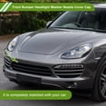 thumbnail image 2 of Unique Bargains Front Bumper Headlight Washer Nozzle Cover for Porsche Cayenne 2015-2017 Unpainted Front Right, 2 of 7