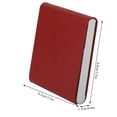 thumbnail image 6 of Rupoun Premium PU Leather Cigarette Case for Men and Women, Holds 10 Cigarettes, Durable Hard Shell Storage Box, Red, 6 of 9