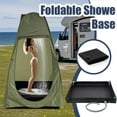 thumbnail image 3 of Upgraded Portable Shower Pan,2-in-1 Foldable Camping Shower Base with Drain Pipe,Outdoor Shower Base,Camping Shower Mat for Camping, RV, Outdoor, Indoor and Portable Shower Stall, 3 of 8