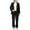 czb# Black102, variant on CUZIBR Girls Formal Suit Blazer Set Long Sleeve Notched Jacket Solid Color Lapel Suit Open Front Blazers And Pant Fashionable Spring Performance Party Clothes Sets,White,7-8 Years