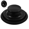 thumbnail image 1 of TAILTOSS 1Set Black Kitchen Sink Plug for Households and Pipe Protection 8.50X8.50X3.50CM, 1 of 7