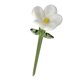 thumbnail image 2 of Mini adorno de flor de vidrio, decoración artesanal decorativa, flor artificial para mujeres, niñas, mamás, esposas, habitación, oficina y hogar., 2 of 8
