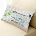 thumbnail image 3 of Butterfly Summer Throw Pillow Cover, House Warming Gifts New Home, Daisy Decor Gift Inspirational Gift for Women Waist Pillowcase for Bed Couch, Living Room Office Bedroom Cushion Cover -14, 3 of 5