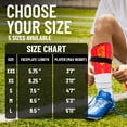 thumbnail image 5 of Vizari Malaga Shin Guards with Ankle Protection for Kids, Youth, and Adults | Lightweight Soccer Pads for Boys and Girls Ages 3+ - RED, S, 5 of 7