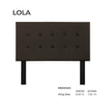 thumbnail image 2 of Cabecera Lola Sansa King Size color Café, 2 of 2