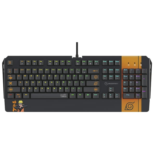 Teclado Mecánico Alámbrico Checkpoint Naruto KX500 Gaming