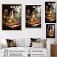 thumbnail image 4 of Designart "A Lively Food Barbecue wall art I" Food & Beverage Canvas Print, 4 of 5