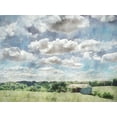 thumbnail image 2 of Curinga, Kim 14x12 White Modern Wood Framed Museum Art Print Titled - Sky Barn, 2 of 4