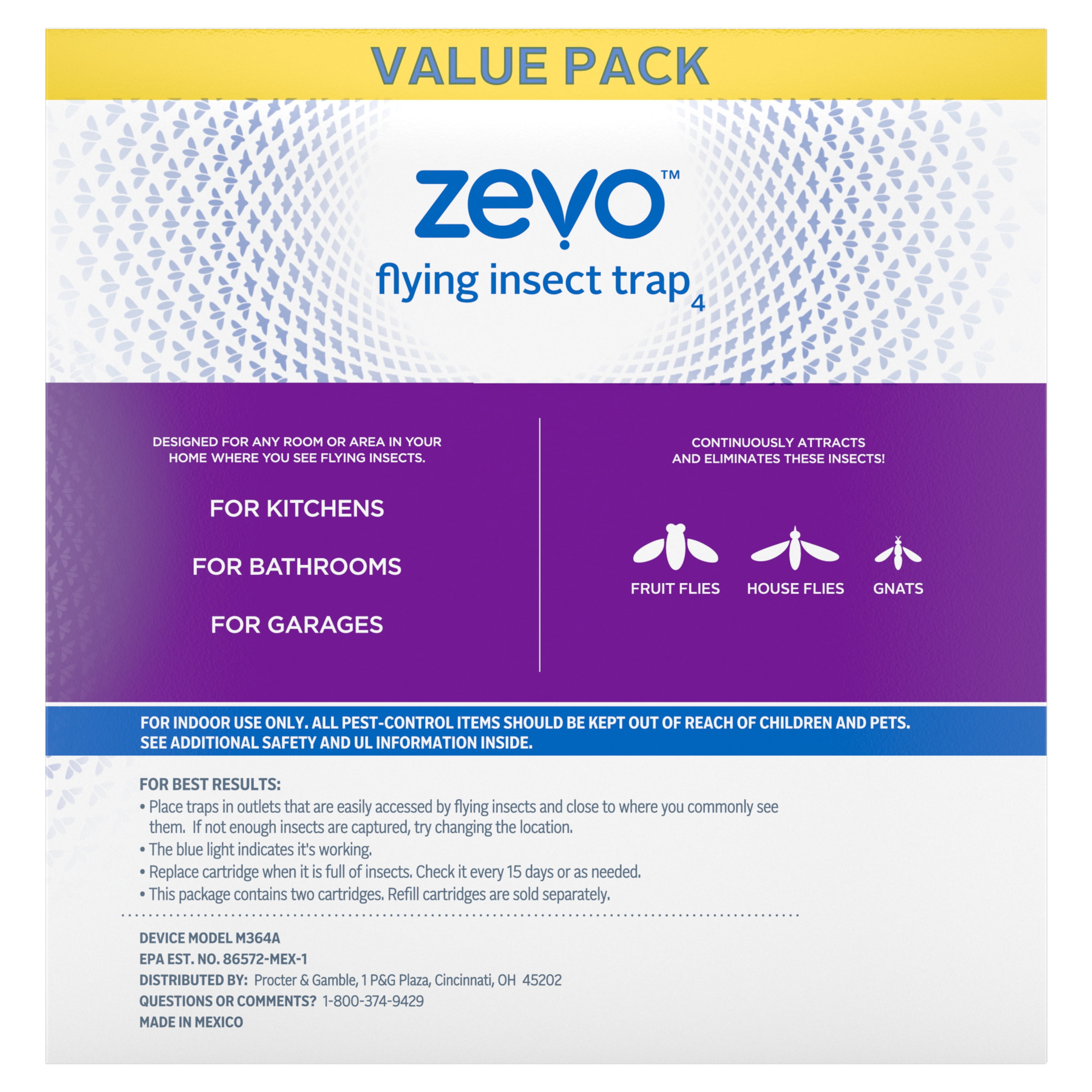 Buy Zero In Fly Catcher Twinpack, Pest control