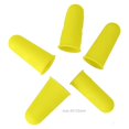 thumbnail image 4 of Manga Del Pulgar Antideslizante Pistola de pegamento caliente Tapa de dedo Funda de silicona para dedo (Amarillo 5 piezas Tmvgtek Libre de BPA, 4 of 4