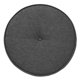 thumbnail image 4 of Taburete Baxton Studio Theo Japandi de tela gris oscuro, 4 of 8