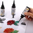 thumbnail image 3 of Kripyery 20ML Liner Pen Convenient Decorative Resin Easy to Apply 3D Drawing Line Pen for Home, 3 of 8