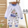 thumbnail image 2 of Gubotare Toddler Pajamas Boys 2 Piece Pajamas for Toddler Baby, Boys Girls Snug Fit Pajamas Long Sleeve Sleeper Size 3 6 Months (AG,3-6 Months), 2 of 4