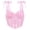 Pink, variant on Womens Gothic Gemstone Corset Top Party Bustier Waist Trainer Elegant Shapers Black M