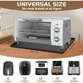 thumbnail image 2 of Silicone Heat Resistant Mat For Air Fryer-18''x15''x0.5''Perfect for Ninja,Cosori,Chefman and Most Air Fryers Bottom Silicone air fryer accessories-Protects Countertops From Damage and Scratches, 2 of 3