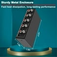 thumbnail image 2 of 3.5mm Aux + L/R Bi-Directional Stereo Audio Switch 4 in 1 Out A/B Analog Audio Switcher Selector, 2 of 6