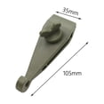 thumbnail image 4 of 10x Tarp Clips Tent Shark Clips Lightweight Portable Lock Grip Hooks Durable Canopies Clamps Tent Clamps for Backyard Outdoor Swimming, 4 of 8