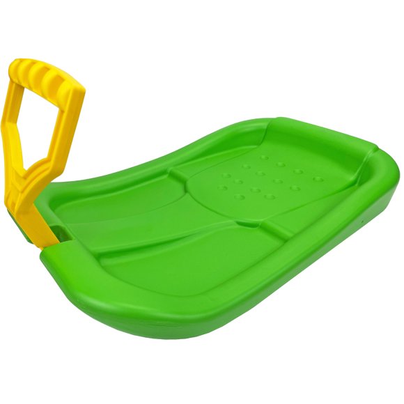 ArcticThrill Luge de Neige pour Enfants - Glisseur Snowpilot - Toboggan de Descente pour une Personne avec Poignée Ajustable; Traîneau d'Hiver en Plastique pour Tout-Petits et Enfants