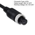 thumbnail image 2 of Unique Bargains 4-Pin 13.12FT 4M Male to Female Aviation Cable, 2 of 5