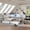 Ancient White Bed Frame, variant on Full Size Wood Bed Frames with Storage Shelves,Desk,Charging Station,Daybed with Bookcase & Drawers,No Box Spring Needed,Suitable for Boys/Girls,Gray
