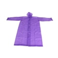 thumbnail image 4 of Chubasquero largo Poncho de lluvia para niños adultos Capa de lluvia impermeable con capucha Chaqueta de lluvia para viajes Ciclismo Escalada, 4 of 7
