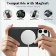 thumbnail image 3 of ELEHOLD Magnetic Detachable Wallet Case For iPhone 17 Pro Max, Removable  2 in 1 Wireless Charging RFID Blocking Card Holders  PU Leather Magnetic Detachable Folding Stand Folio Case,Black, 3 of 8