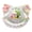Spring Bunny, variant on CutiePlusU Adult Sized Pacifier Large Shield Dummy DIY Handmade Soother White