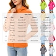thumbnail image 4 of Women's Hooded Raglan Lightweight Waterproof Sun Protection Zip Up Outdoor Jacket,S,Women's Plus Size, 4 of 9