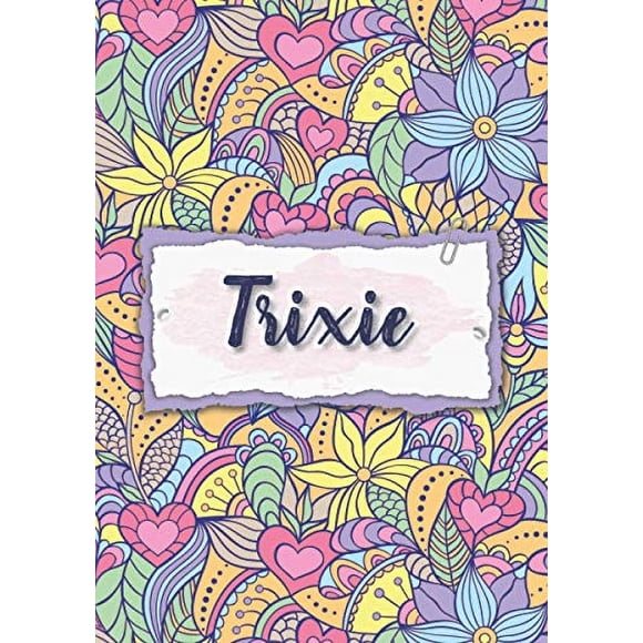 Cuaderno A5 floral personalizado | Regalo cumpleaños mujeres, niñas, mamá, hermana, hija | 120 páginas-rayadas, tamaño A5