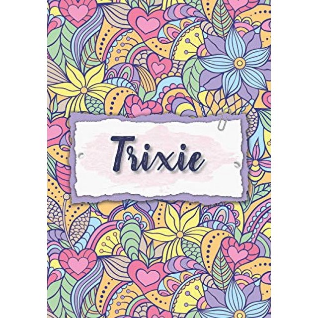 Cuaderno A5 floral personalizado | Regalo cumpleaños mujeres, niñas, mamá, hermana, hija | 120 páginas-rayadas, tamaño A5