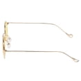 thumbnail image 3 of Gafas de sol octogonales Colcomx Vintage Amarillo UV400 para mujer, 3 of 8