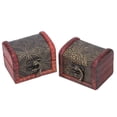 thumbnail image 1 of Caja de almacenamiento de joyas Jadeshay mini de Madera hecha A mano 2 piezas, 1 of 8