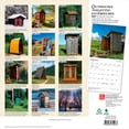 thumbnail image 2 of Outhouses | 2027 12x24" (Hanging) Wall Calendar | English/French Bilingual, 2 of 9