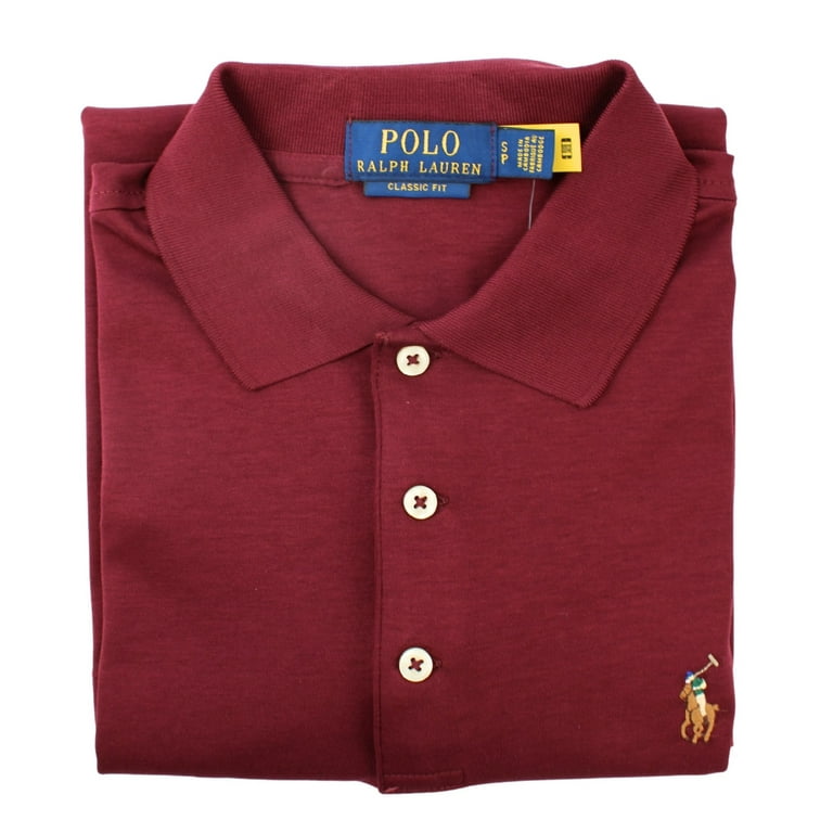 Ralph lauren classic wine polo shirt online