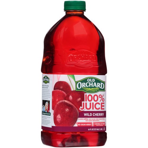 Old Orchard 100 Wild Cherry Juice, 64 Fl. Oz.
