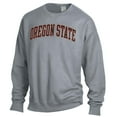 thumbnail image 2 of Men's ComfortWash Gray Oregon State Beavers Garment Dyed Pullover Sweatshirt, 2 of 3
