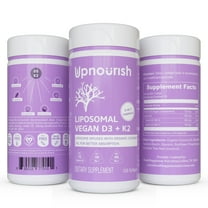 Liposomal Vegan Vitamin D3 K2 Softgels, 5 Month Supply, Certified Vegan Vitamin D3 5000 IU Plus 500 mcg Vitamin K2 MK4 & MK7