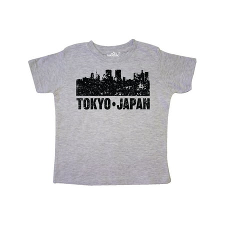 

Inktastic Tokyo Japan City Skyline with Grunge Gift Toddler Boy or Toddler Girl T-Shirt