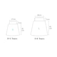 thumbnail image 6 of Ruyang 3 Pack Baby Toilet Training Pants Set Waterproof Shorts Cloth Diapers Skirts Boys Girls Night Time Sleeping Bottoms, 6 of 9