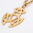 thumbnail image 4 of EUEAVAN Gold Celtic Knot Pendant Necklace Stainless Steel Jewelry, 4 of 8