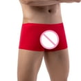 thumbnail image 6 of Posijego Men's Short Leg Underwear Seamless Boxer Briefs Breathable Soft Comfortable Underpants for Men, 6 of 7