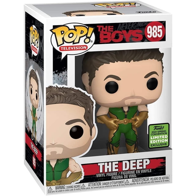 Funko Pop! TV: The Boys - The Deep, Exclusiva de la Convención de Primavera 2021 Funko POP