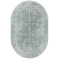 thumbnail image 2 of Safavieh Reflection Dolkar Oriental Area Rug, Dark Gray/Cream, 5'1" x 7'6" Oval, 2 of 12