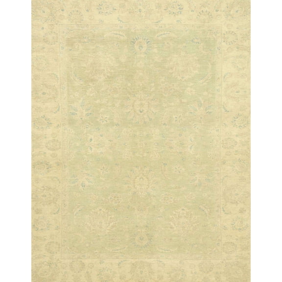 Ahgly Company Machine Washable Indoor Rectangle Abstract Brown Gold Area Rugs, 8' x 10'